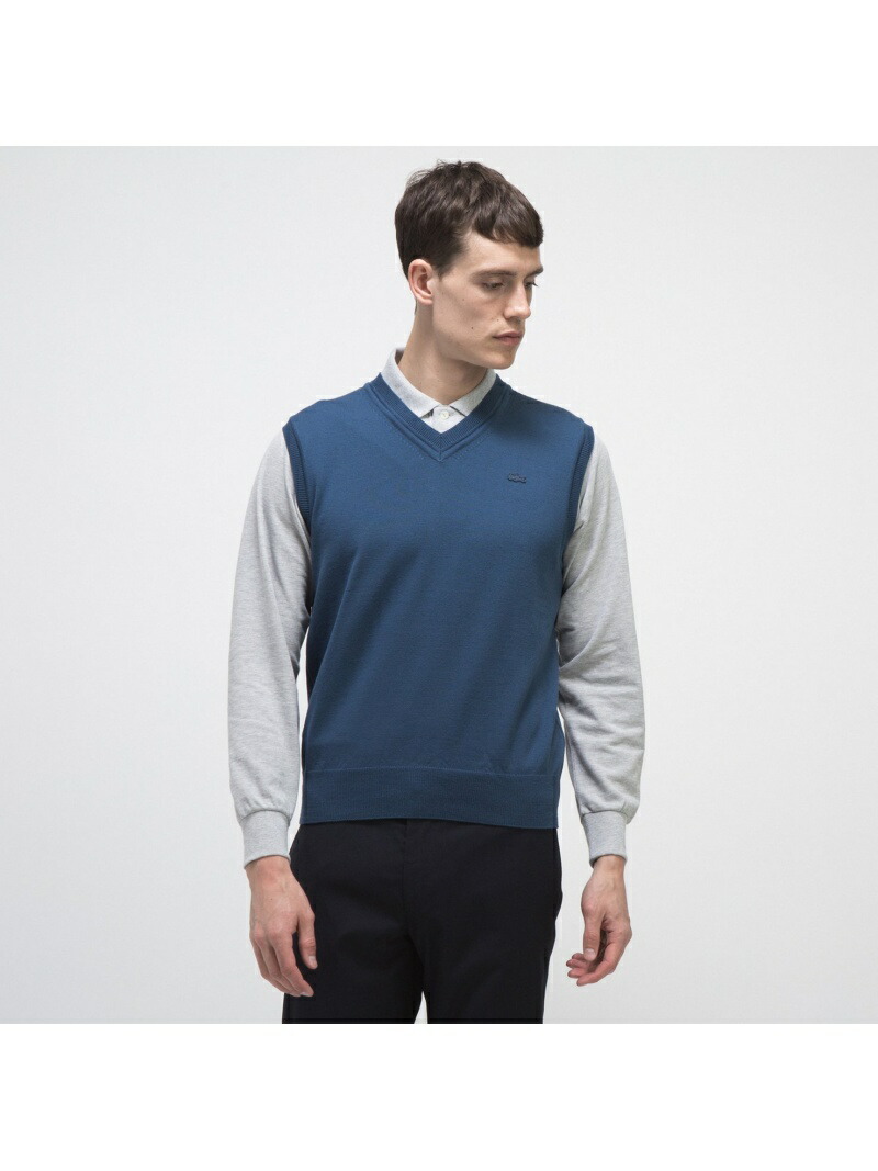 当社の ベスト ジレ ラコステ Lacoste Fashion ウォッシャブルメリノウールvネックニットベスト Rakuten コート ジャケット レッド 送料無料 グリーン ブルー ネイビー ベスト Dgb Gov Bf