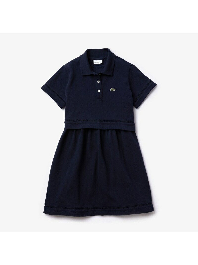 楽天市場 Sale 50 Off Girlsポロスタイルセットアップワンピース Lacoste ラコステ ワンピース シャツワンピース ネイビー Rba E 送料無料 Rakuten Fashion Lacoste ラコステ