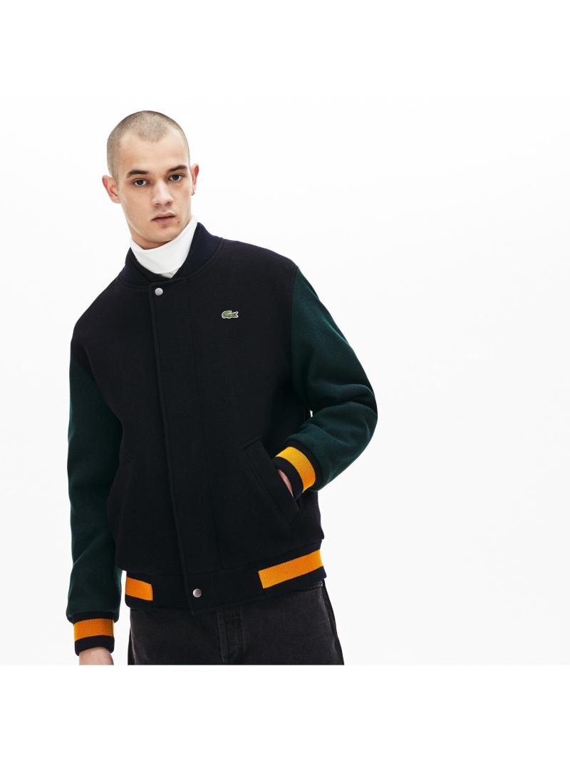 LACOSTE ラコステ ジャケット コーデュロイ 金属ロゴ+thefivetips.com