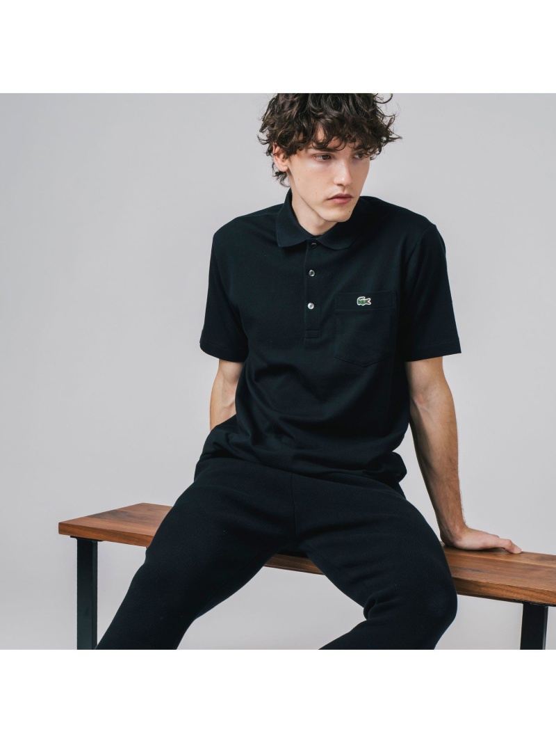 送料無料】 80sリバイバルポケットポロシャツ LACOSTE ラコステ