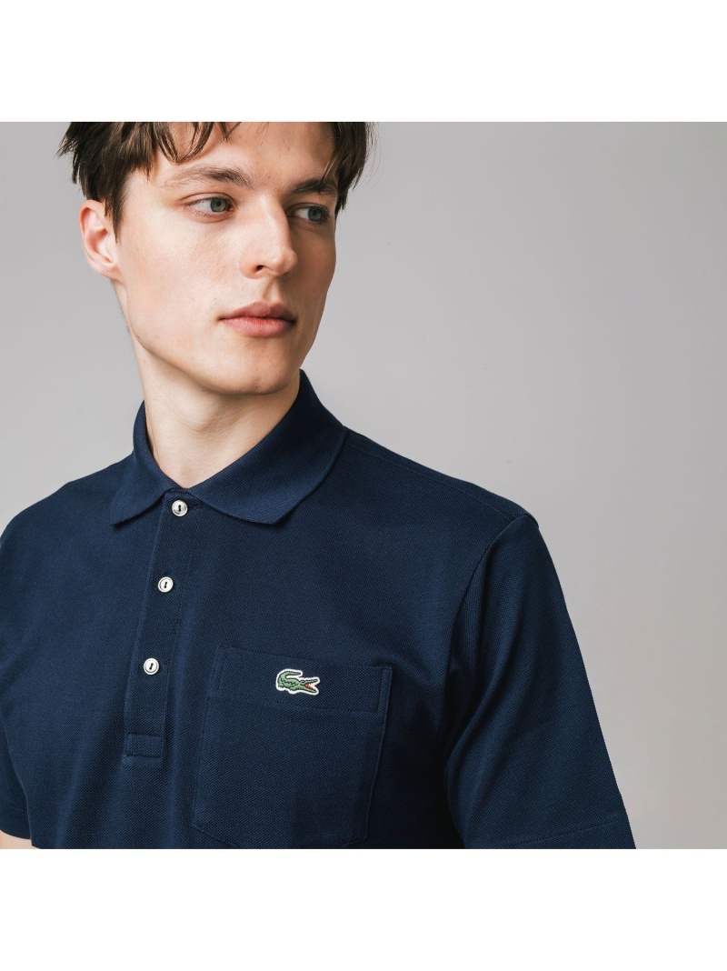 送料無料】 80sリバイバルポケットポロシャツ LACOSTE ラコステ