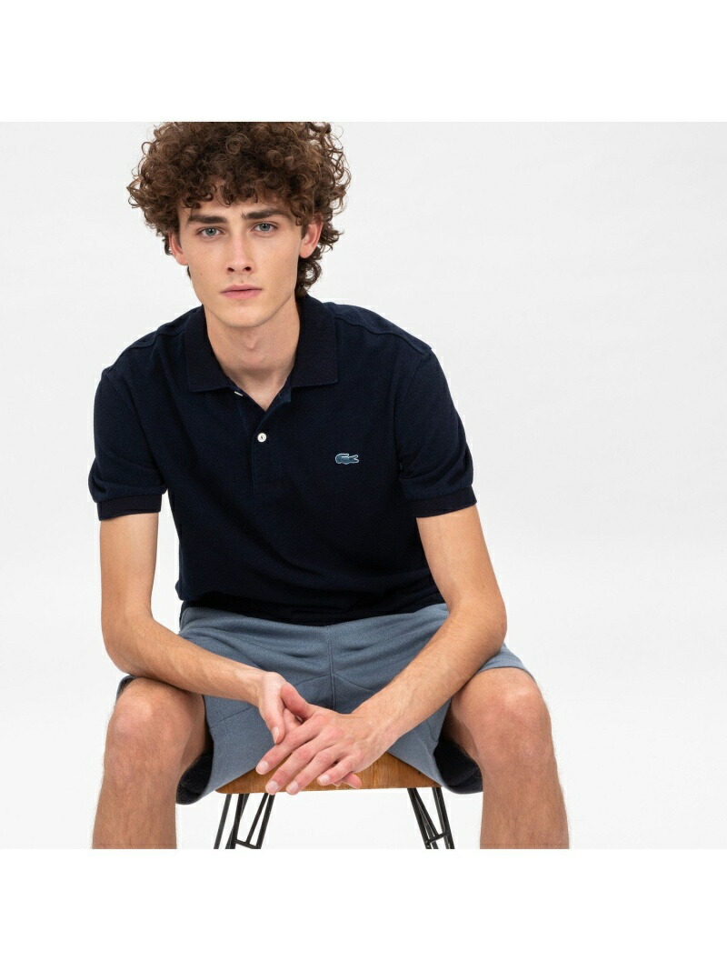 楽天市場】【SALE／30%OFF】ストライプリブポロシャツ (半袖) LACOSTE