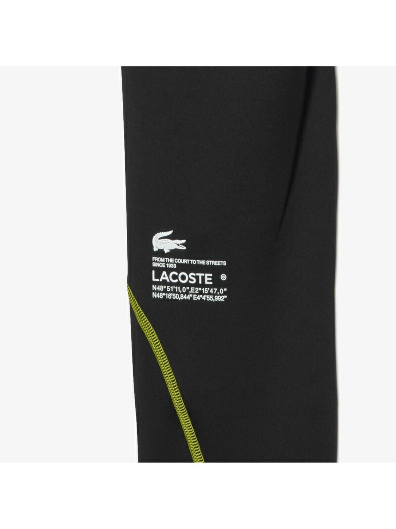 誠実 スポーツタイツ Lacoste ラコステ ファッショングッズ タイツ レギンス ブラック Rakuten Fashion Iskisita Com Br