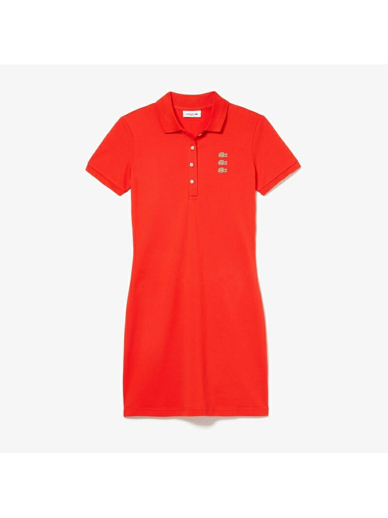 楽天市場 Sale 30 Off スリムフィットトリプルワニロゴパッチポロドレス Lacoste ラコステ ワンピース シャツワンピース ブラック Rba E 送料無料 Rakuten Fashion Lacoste ラコステ
