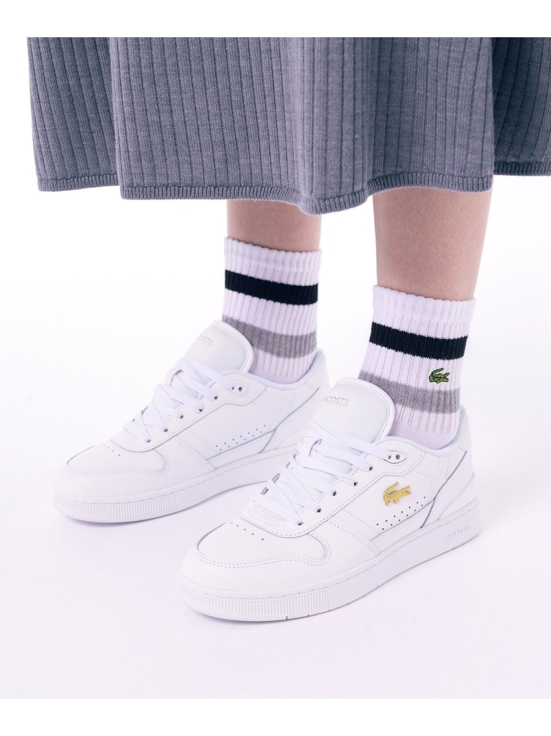【SALE／40%OFF】ウィメンズ T-CLIP SET 224 2 SFA LACOSTE ラコステ シューズ・靴 スニーカー ホワイト【RBA_E】【送料無料】[ Fashion]