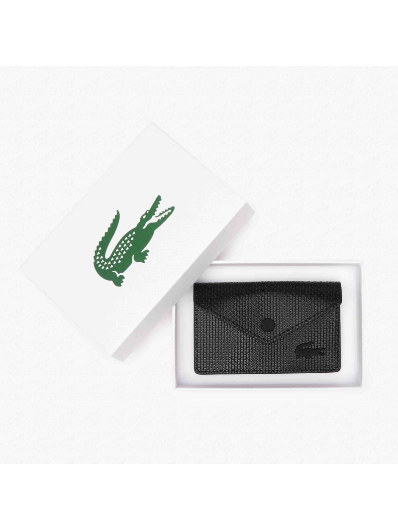 楽天市場】ヘリテージキャンバス ジップカードケース LACOSTE ラコステ