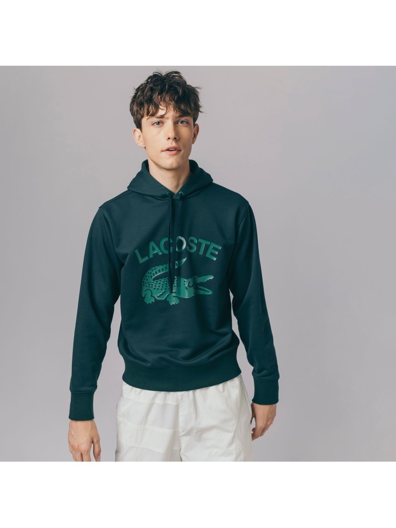 楽天市場】プレミアムスウェットプレーンパーカ LACOSTE ラコステ