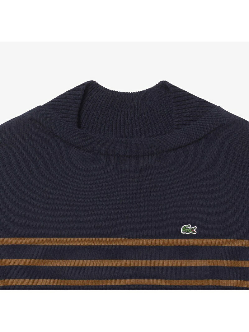 楽天市場 Sale 30 Off ストライプニットドレス Lacoste ラコステ ワンピース ニットワンピース グリーン ベージュ Rba E 送料無料 Rakuten Fashion Lacoste ラコステ