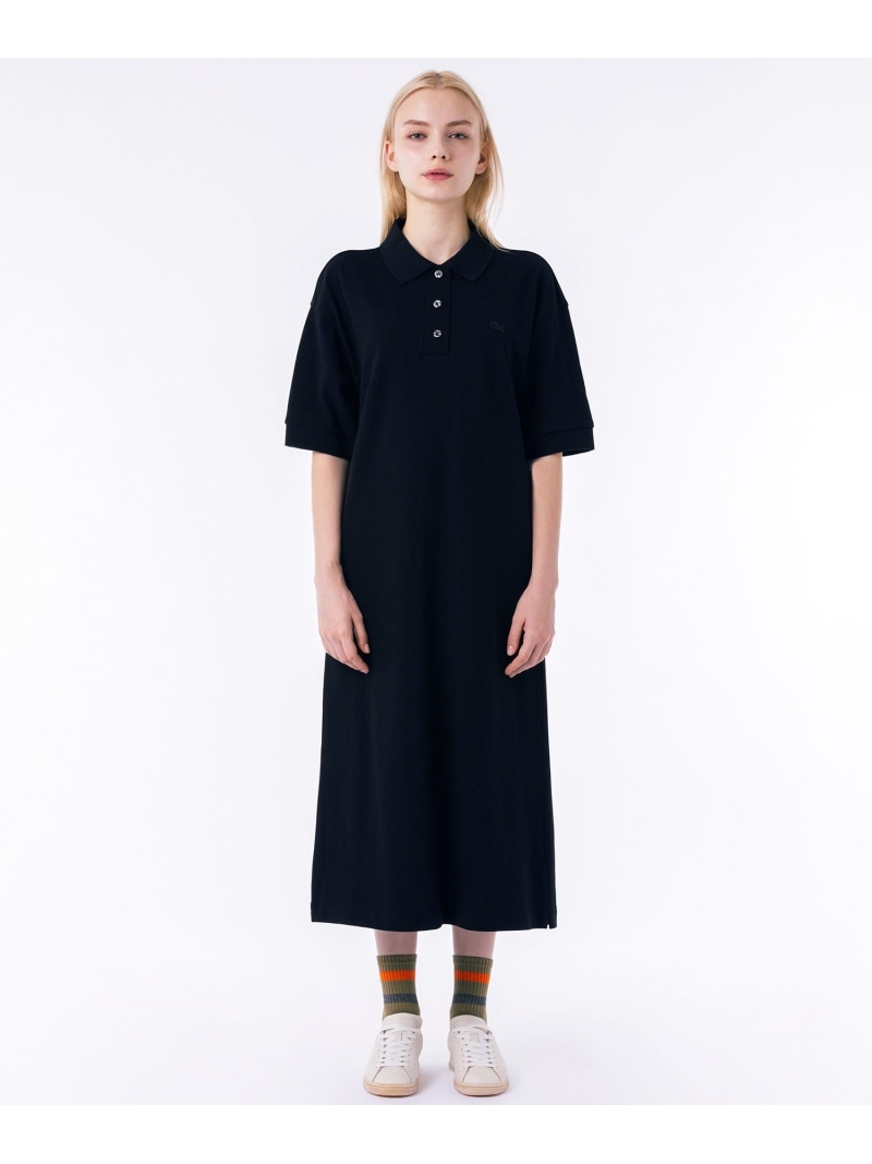 楽天市場】(SALE)LACOSTE(ラコステ)ワンピース 半袖 ポロシャツ