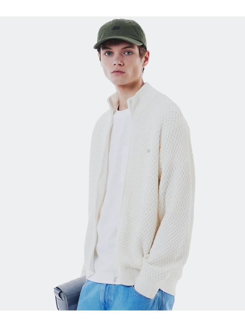 楽天市場】【SALE／50%OFF】LACOSTE バスケットニット ダブル