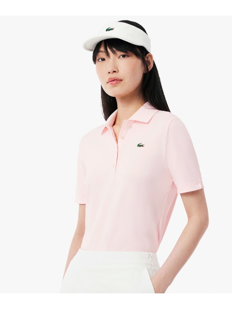 ラコステ ポロシャツ トップス 半袖 ゴルフウエア 日本製 レディース 2サイズ ホワイト LACOSTE 楽天市場】＼最大5%クーポン有／ラコステ トップス レディース