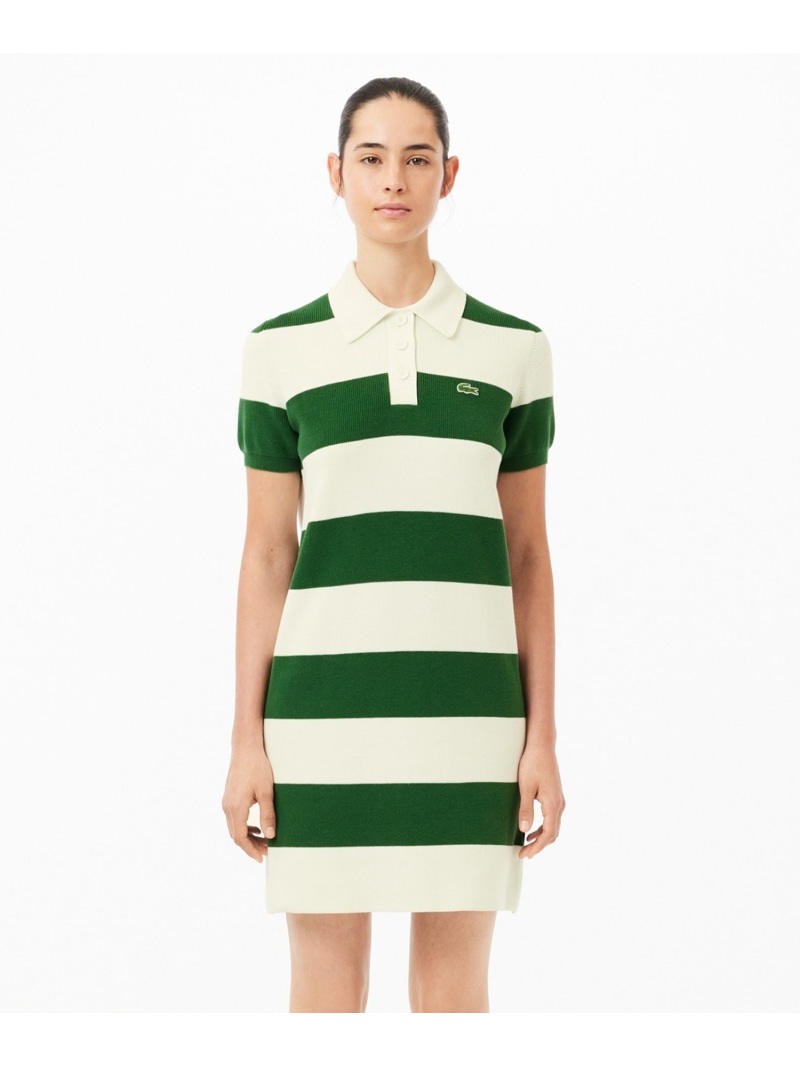 LACOSTE ラコステ　ワンピース 楽天市場】【SALE／50%OFF】ニットジップポロシャツドレス