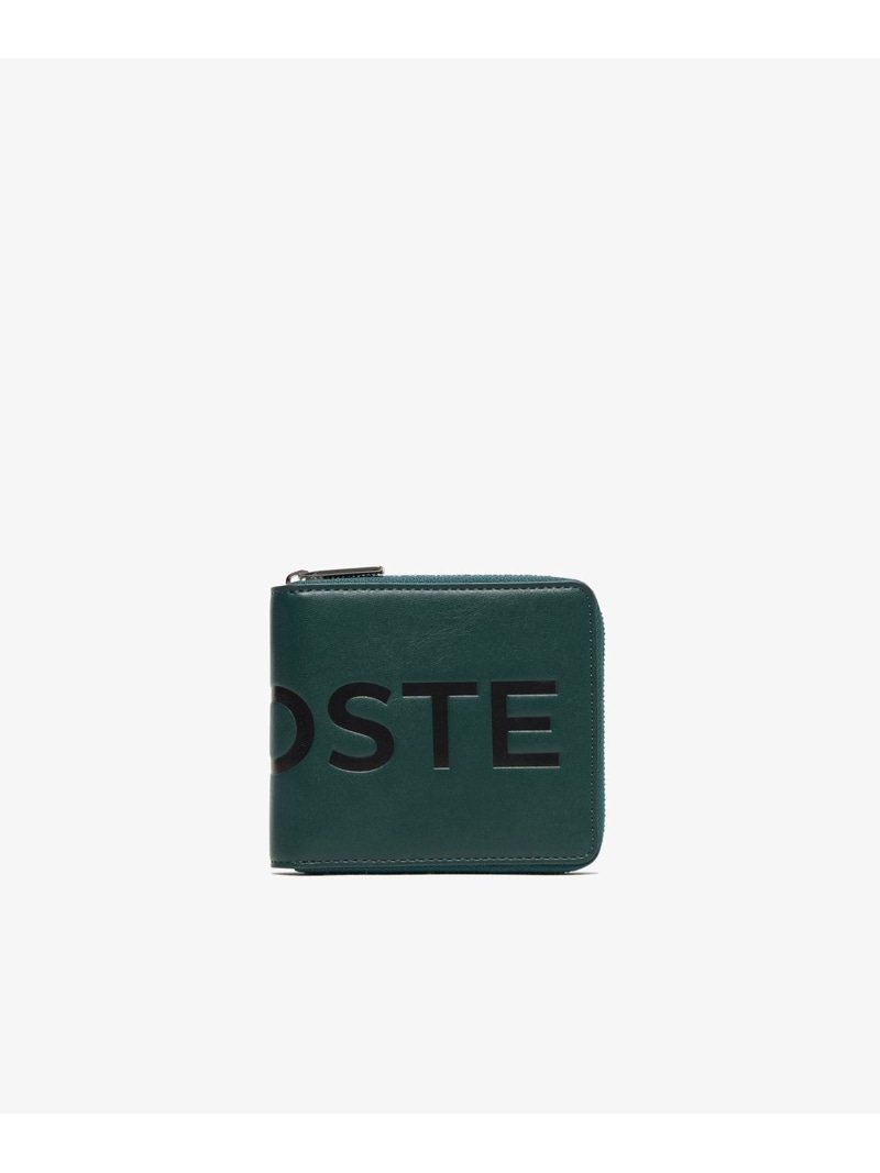 【SALE／30%OFF】ラウンドジップミニウォレット LACOSTE ラコステ 札入れ・車寄せ・入れもの 札入れ 緑であること 米国海軍【RBA_E】【貨物輸送無料】[ Fashion]