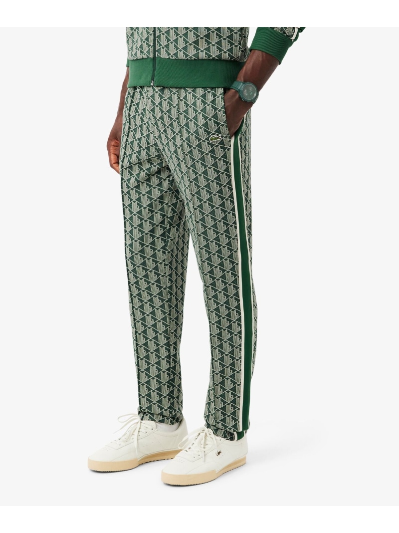 Lacoste ラコステ　モノグラムトラックパンツ LACOSTE 20%OFF ラコステ モノグラム トラックパンツ XH0071L