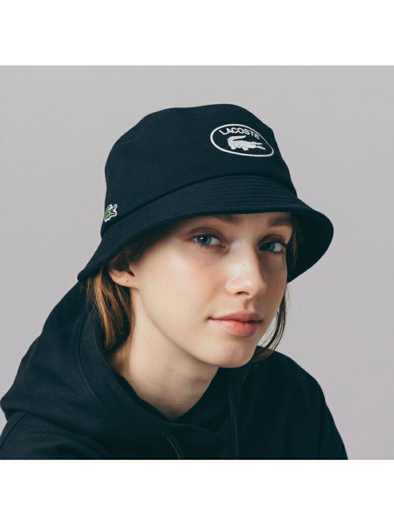 【楽天市場】【SALE／50%OFF】スウェットバケットハット LACOSTE ラコステ 帽子 ハット グリーン ブラック【RBA_E】【送料