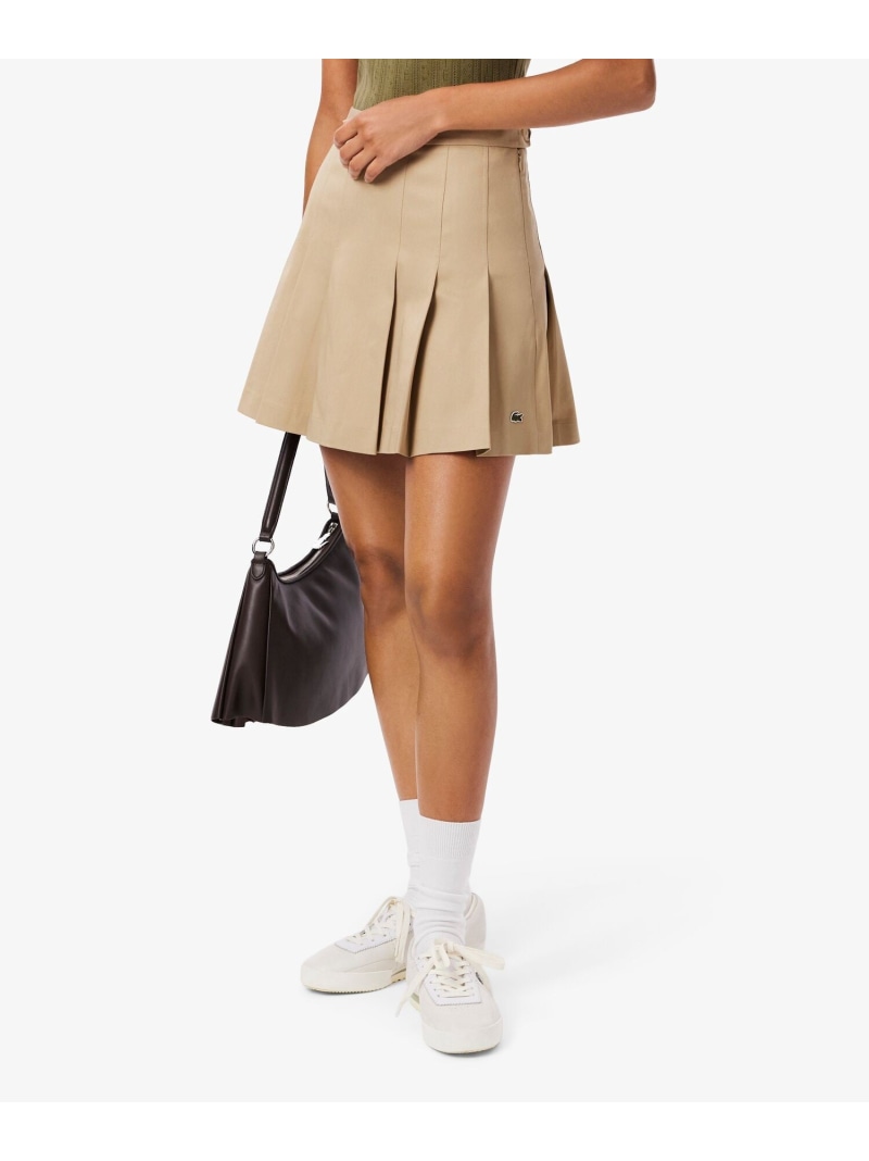 楽天市場】【SALE／50%OFF】配色ステッチプリーツテニススカート