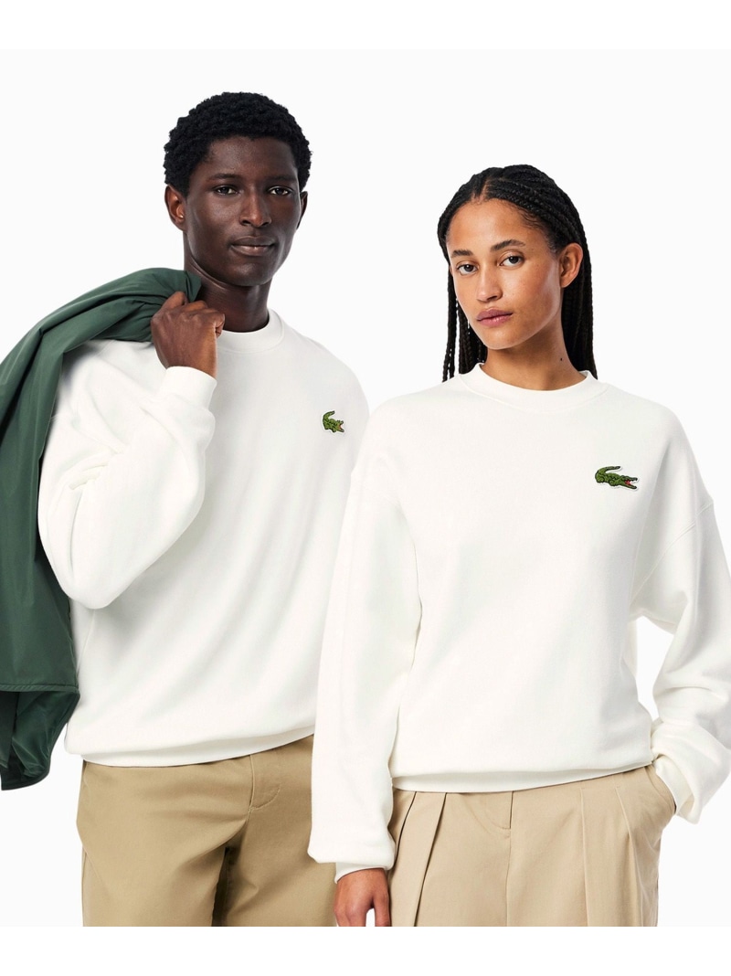 Lacoste コットンブレンドネックロゴスウェット 楽天市場】【SALE／30%OFF】コットンブレンドロゴネックスウェット