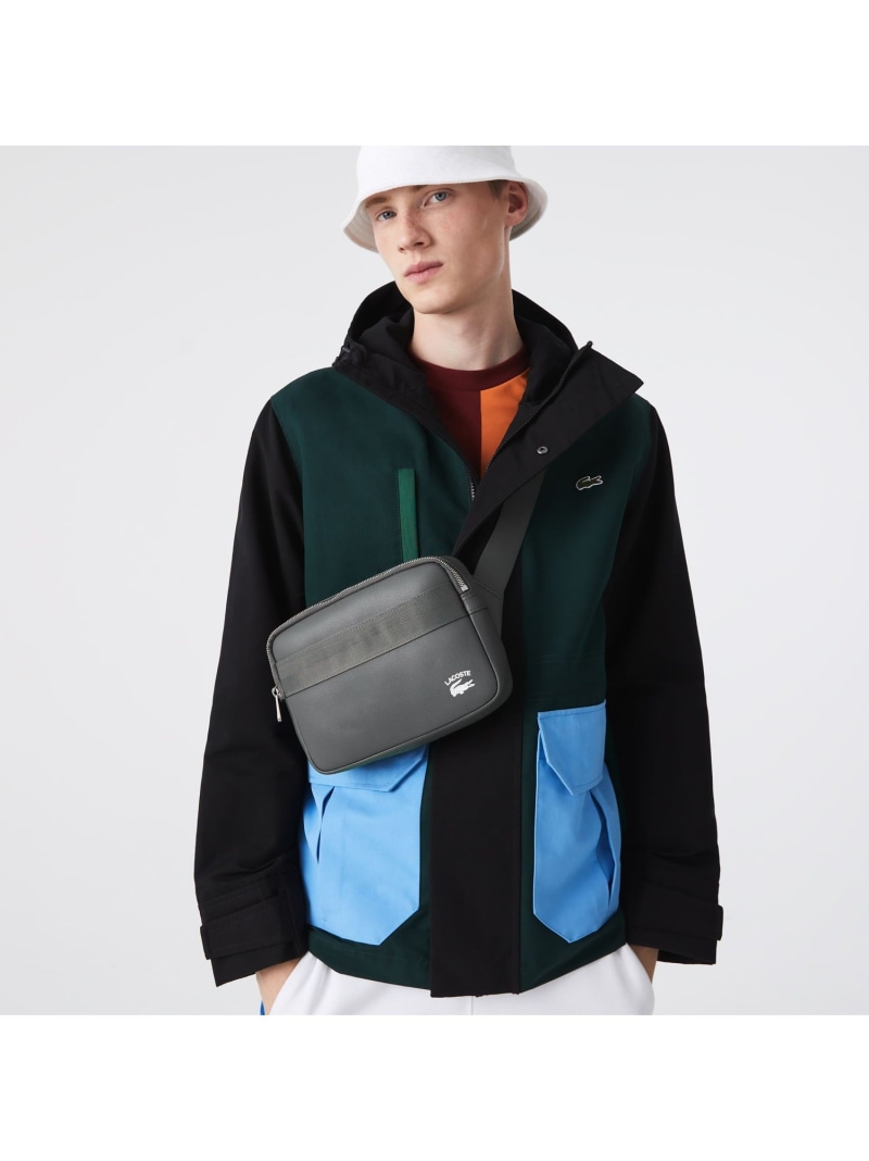 ラコステプラクティス ショルダーバッグ LACOSTE グレー[Rakuten