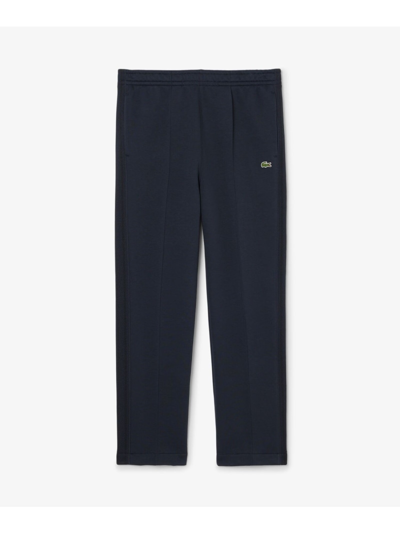 フランスメイド ダブルフェイススウェットパンツ LACOSTE ラコステ パンツ ジャージ・スウェットパンツ ブラック【送料無料】[ Fashion]