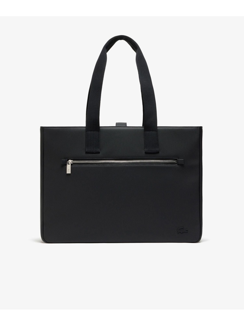LACOSTE☆ヘリテージ ラージ トートバッグ ヘリテージキャンバス ジャガードラージトートバッグ NF4515HK