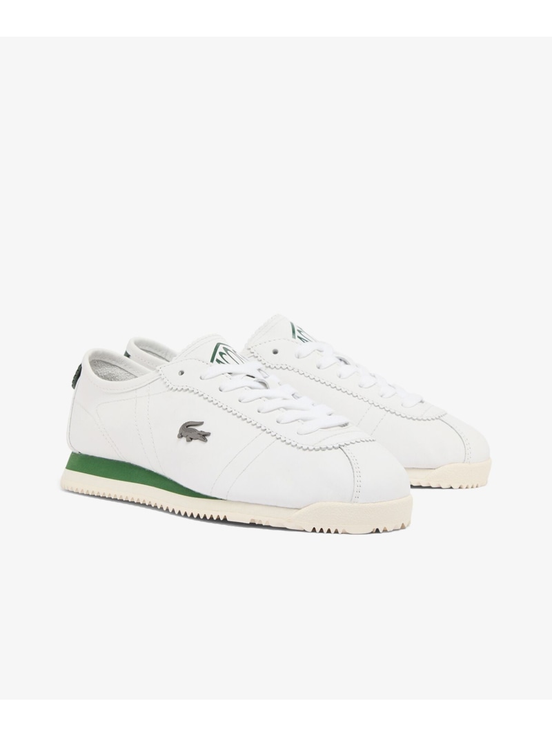 レディース CLUB-LOW 126 5 SFA タンブルレザー スニーカー LACOSTE ラコステ シューズ・靴 スニーカー ホワイト【送料無料】[ Fashion]