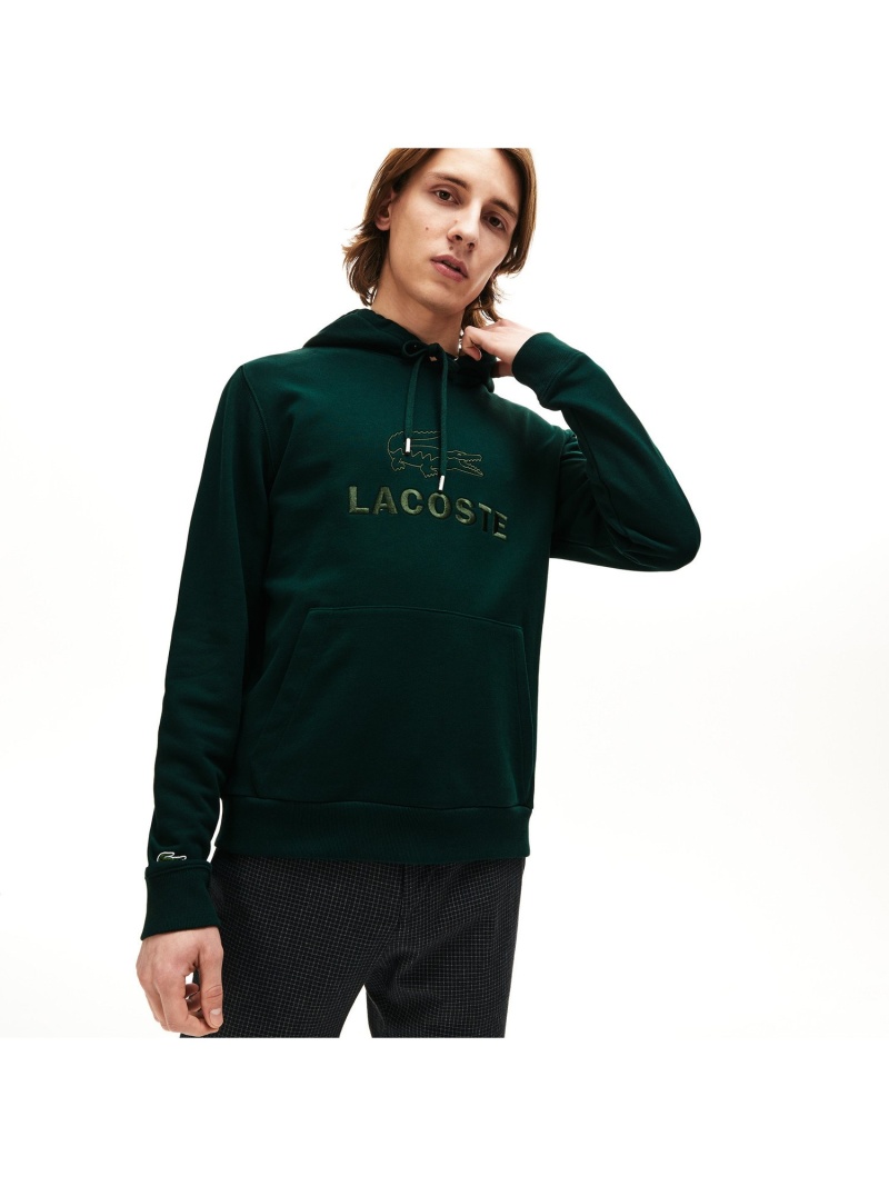 タイムラインクロックフーディードレス LACOSTE ラコステ ワンピース