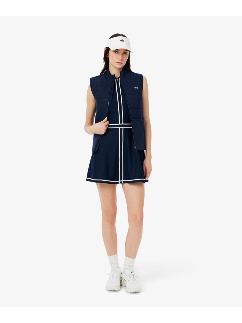 ウルトラドライ鹿の子地ポロドレス LACOSTE ラコステ ワンピース・ドレス その他のワンピース・ドレス ネイビー【送料無料】[ Fashion] 13,860円