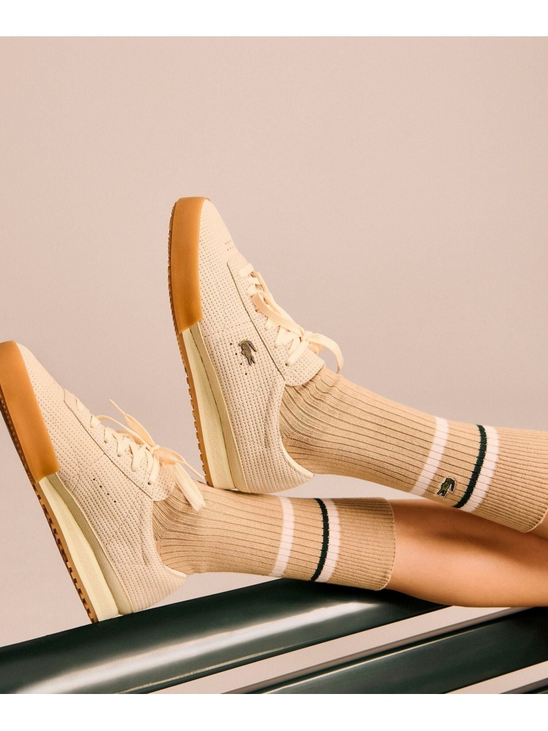レディース AURA 126 6 SFA LACOSTE ラコステ シューズ・靴 スニーカー 白いこと【貨物輸送無料】[ Fashion]