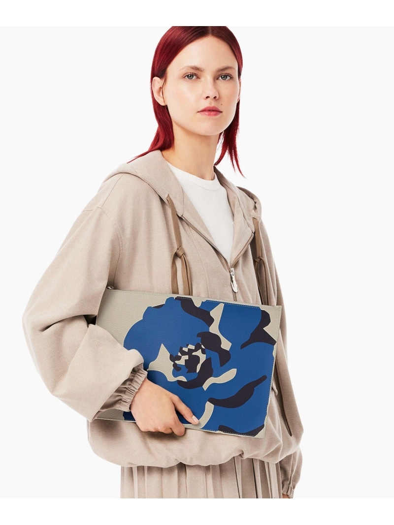 LACOSTE ラコステ ポーチ クラッチバッグ 未使用級✨ LACOSTE ラコステ クラッチバッグ ハンドバッグ
