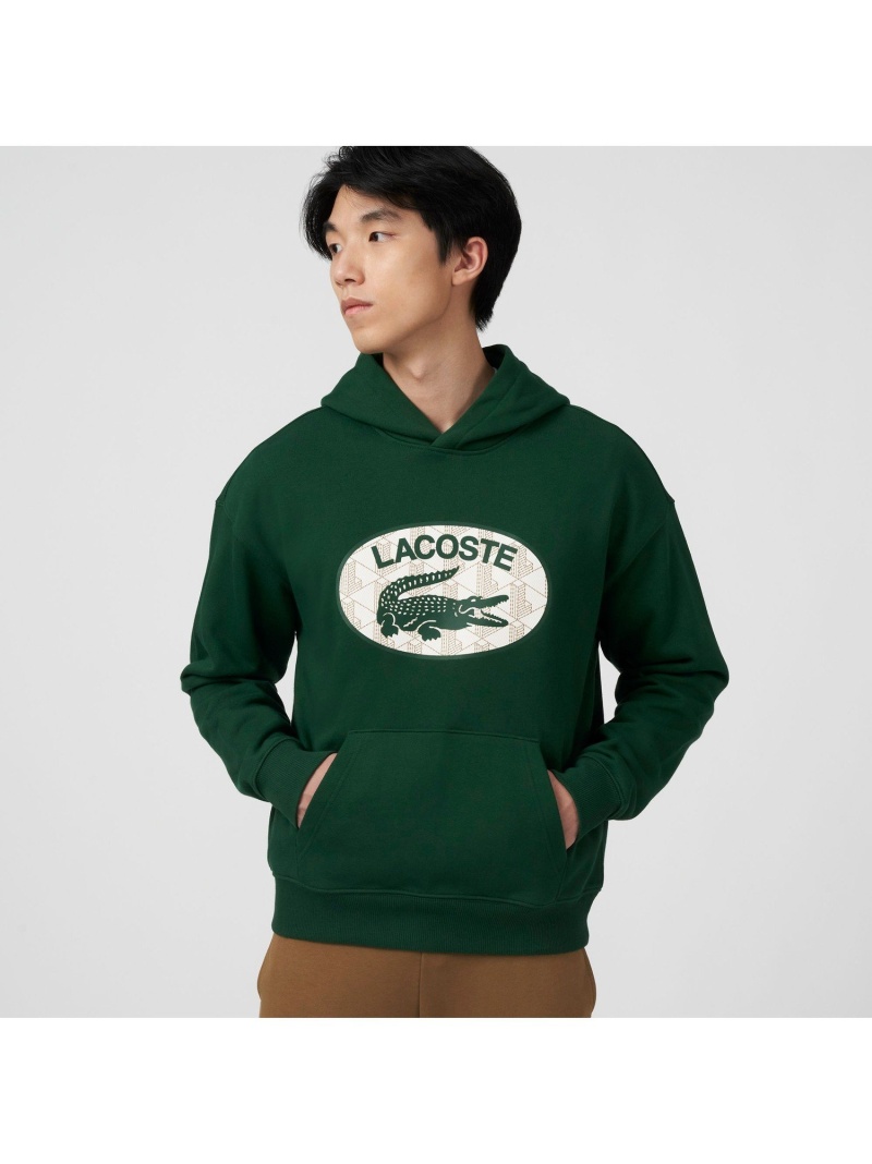 楽天市場】プレミアムスウェットプレーンパーカ LACOSTE ラコステ