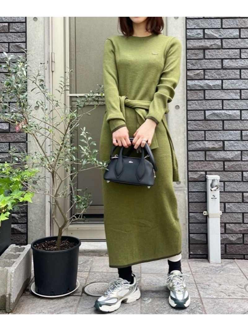 LACOSTE アイボリー リブニットワンピース LACOSTE アイボリー リブニットワンピース 楽天市場】ラコステ
