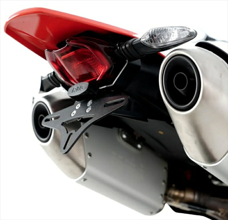 バイクパーツ 外装R&G(アールアンドジー) Licence Plate Holder:BLACKRG-LP0390BK4573619308134|レディースバイクバイコオンライン
