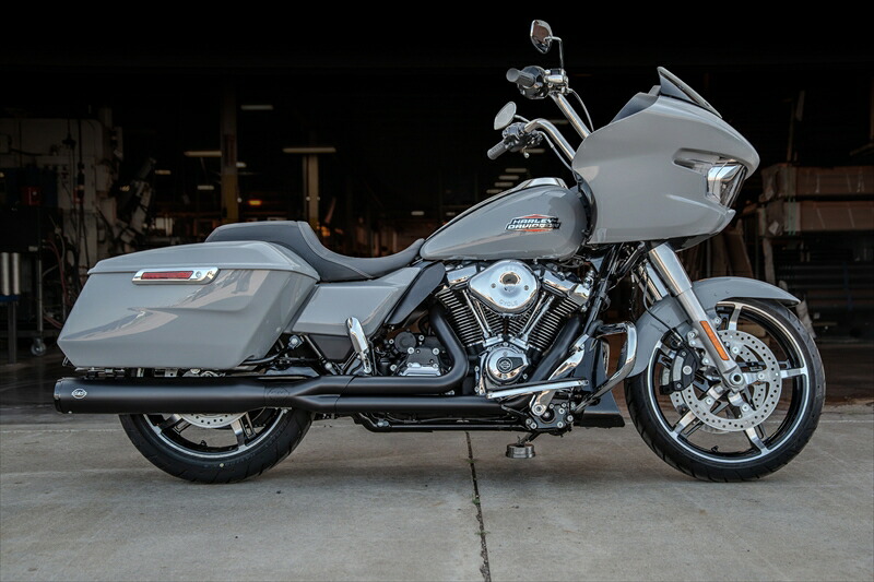 バイクパーツ マフラー S&S Cycle Inc(エスアンドエスサイクル) GNX 2-1 BLK 550-1167 4550646289469