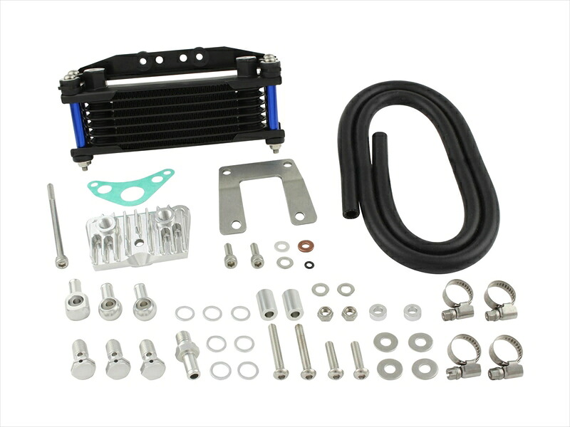 バイクパーツSHIFT UP(シフトアップ) オイルクーラーKIT コア8段 ヘッドボトムマウント 取出付216247-614580425073101|レディースバイクバイコオンライン