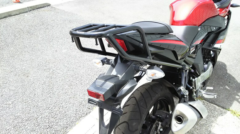 楽天市場 Nhrc スズキ Gsx250r Gsx250r用リアキャリア Nh Sgs101 01 Suzuki Gsx250r Dn11a レディースバイクバイコオンライン