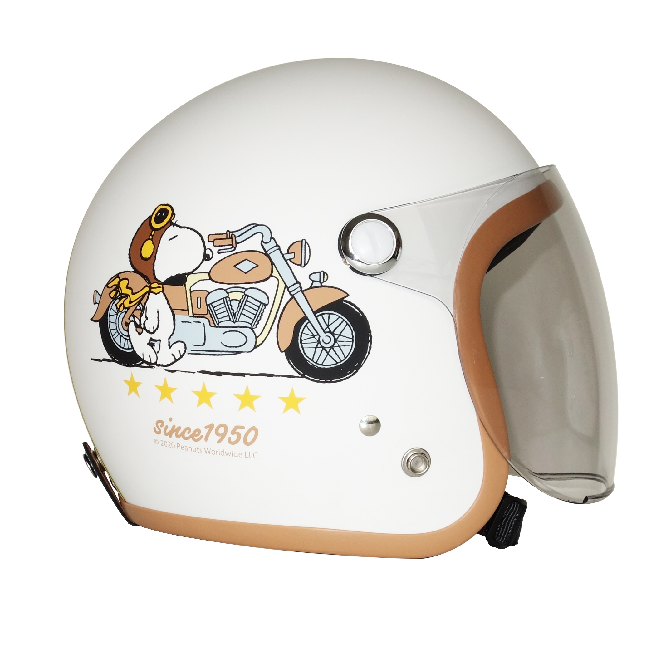 【楽天市場】バイクヘルメットAXS(アークス)スヌーピー ジェットヘルメット SNJ79レディース 女性用 かわいい スヌーピー マット