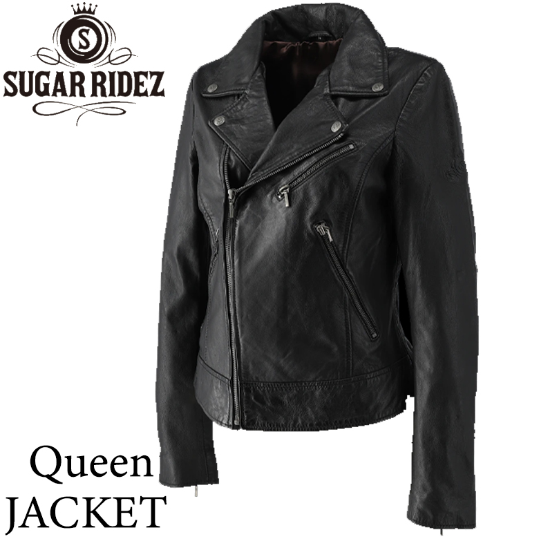 お気にいる】 SugarRidez Queen JACKET Blond M SLJ101 バイクウエア