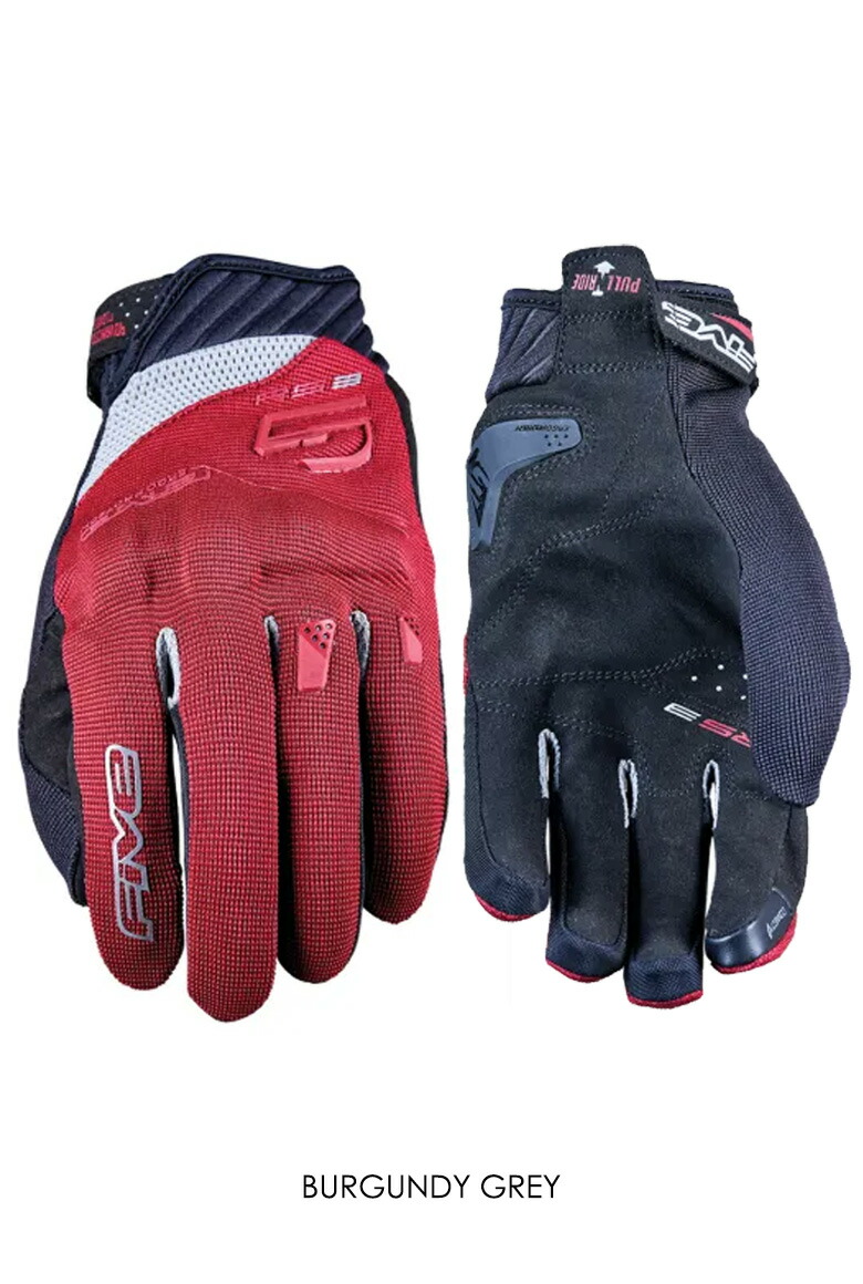 レディースバイクグローブ女性用FIVE(ファイブ)RS3EVOWOMANRS3EVOWOMAN手袋スマホ対応メッシュ街乗りツーリングブラック春夏取寄品