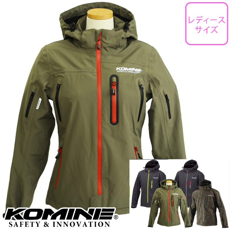 レディースバイクジャケット Komine コミネ Wpプロテクション3lパーカ Jk 555 Wp Protection 3l Parka 人気 おすすめ プロテクター 送料無料 Fitzfishponds Com