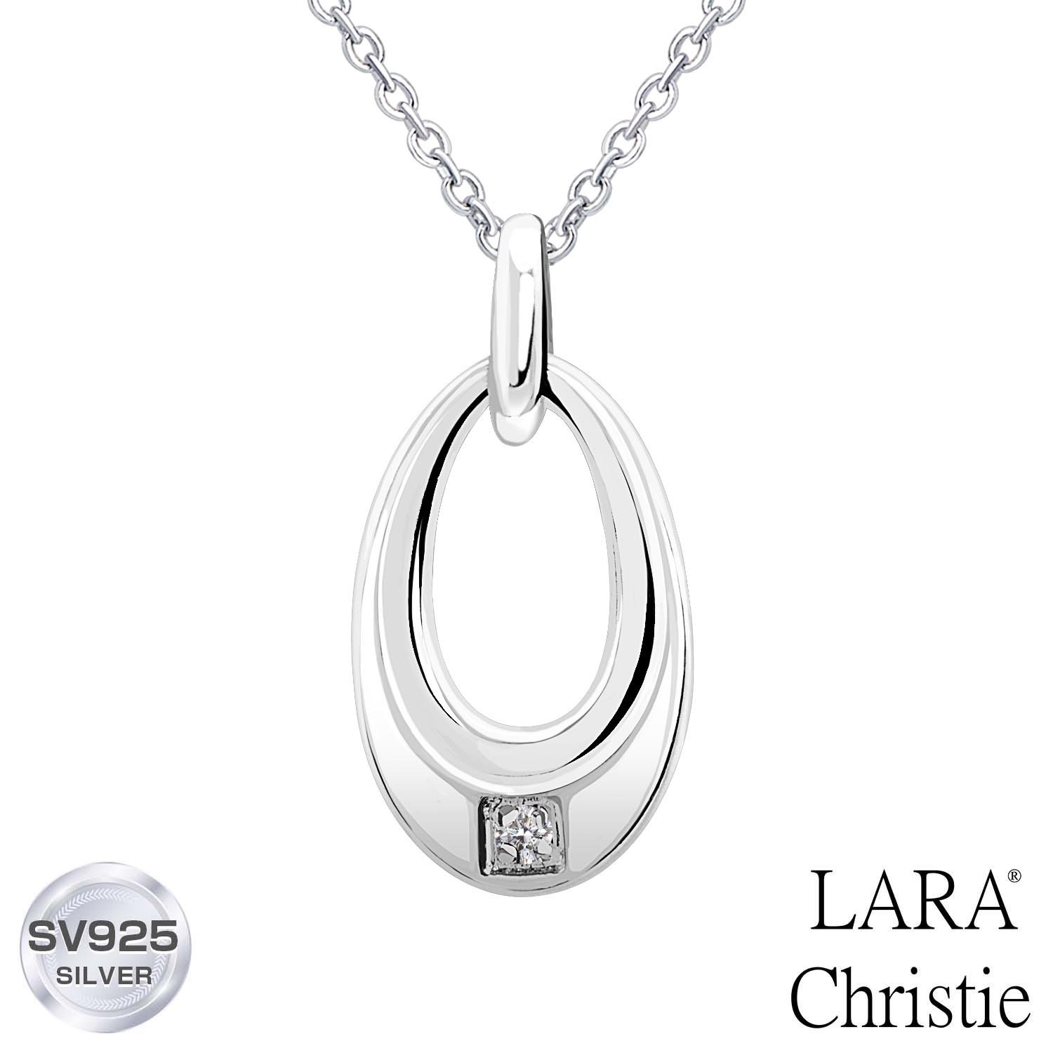 【P10倍＋限定クーポン｜マラソン4日20時～】ララクリスティー ネックレス レディース ジュピター WHITE Label p3117-w LARA Christie