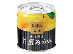 K&K にっぽんの果実 熊本県産 甘夏みかん EO M2号缶x24｜おまとめマーケット