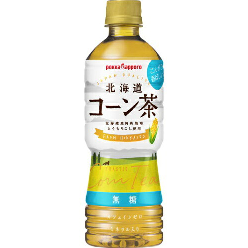 ポッカＳ　北海道コーン茶　P525ml×24