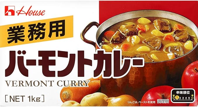 ハウス　バーモントカレー　１ｋｇ業務用×20