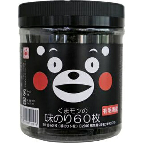 かに印 くまモンの味のり 60枚×12|おまとめマーケット