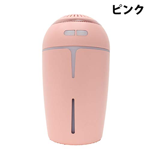 USBポート付き イルミネーション ミニ加湿器 PH180903 ピンク&times;6｜おまとめマーケット