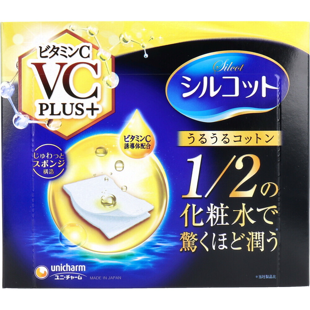 シルコット うるうる綿織物 ヴィタミンC PLUS+ 40枚入×36
