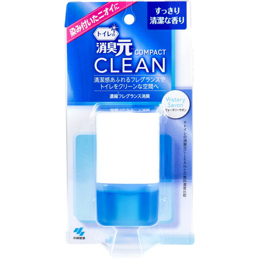 トイレの消臭元 クリーンコンパクト ウォータリーサボン 54mL×20