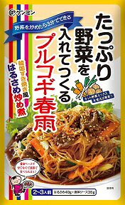 ケンミン 野菜を入れてつくるプルコギ春雨&times;300｜おまとめマーケット