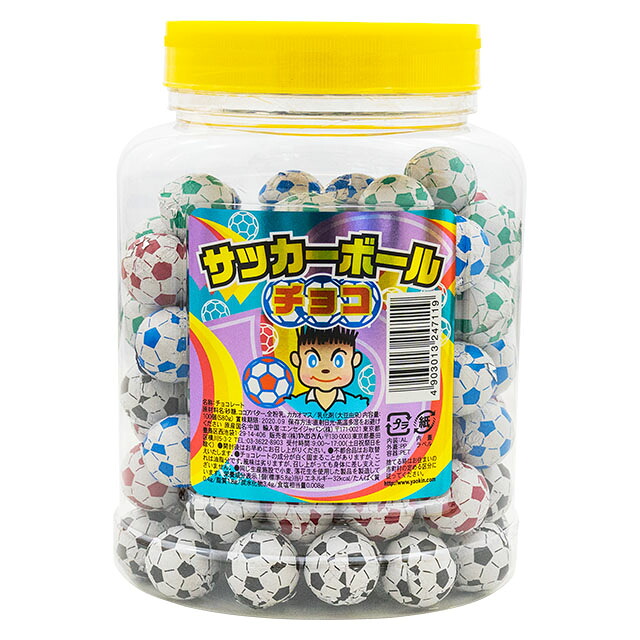 やおきん　サッカーボールチョコ 100個×12