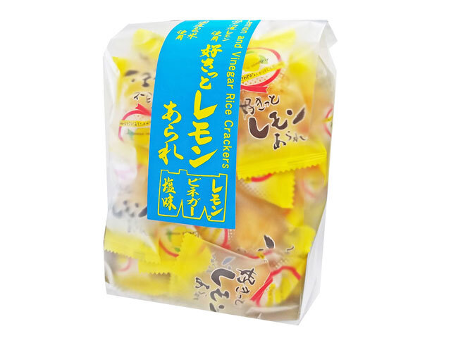 森白 好きっとレモンあられ 54gx12